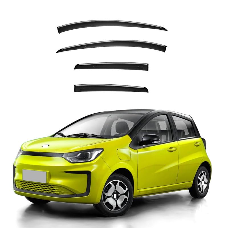 Deflectores de aire acrílicos JAC Sehol E10X para ventilación sin lluvia ni vaho