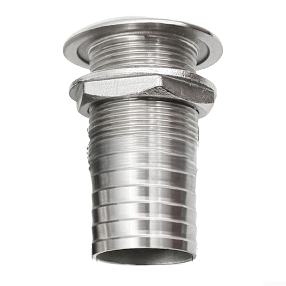 Raccord traversant la coque en inox 316 pour stopper la corrosion des sorties d'eau de bateau