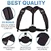 Posture Corrector for Women Men - + Extension Strap - Comfortable Adjustable Back Support Brace - Neck Shoulder Back Pain Relief - Naturally Improving Spine Alignment - Clavicle Brace by SOLID POSTURE