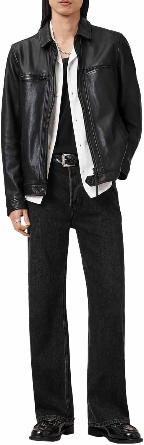 AllSaints mens Luck Jacket - Image 4