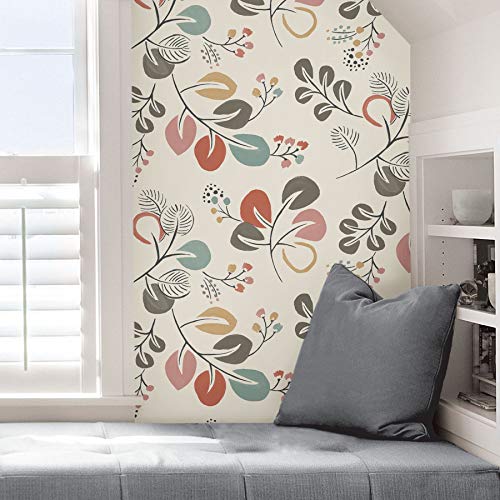 NuWallpaper NUS3259 Astrilde Peel & Stick Wallpaper, Multicolor by NuWallpaper - Used condition - Image 7