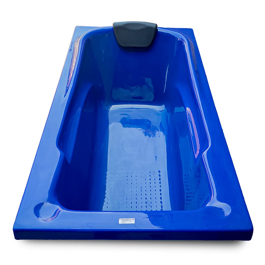 MADONNA Splendour Acrylic 5 feet Bathtub with Drainage Accessories (Alpine Blue) (B094G9GZG1) Amazon Price History, Amazon Price Tracker