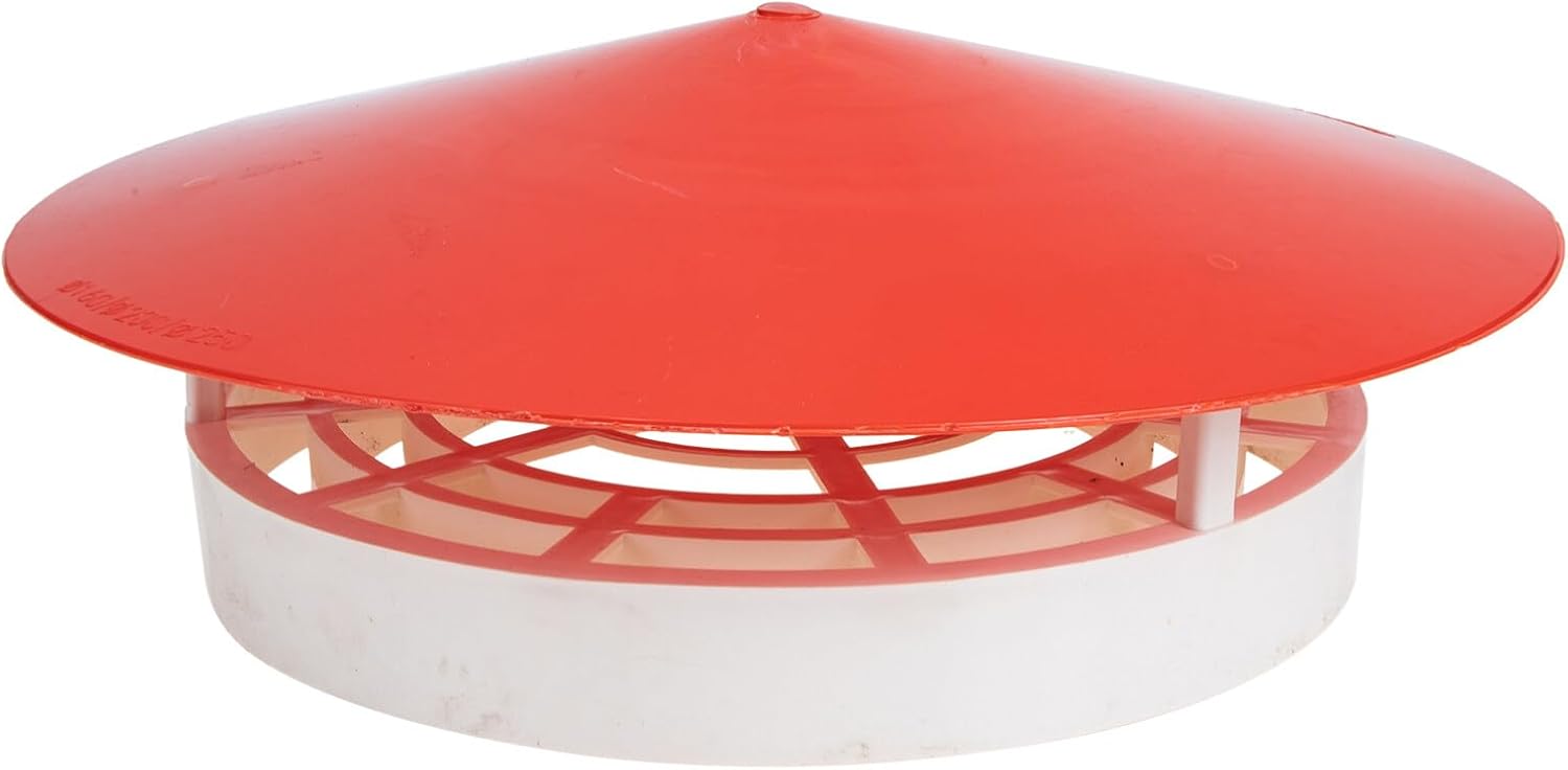 GANAZONO Chimney Cowl Universal Rv Roof Vent Cover Rainproof Smoke Funnel Cover for Roof Vent