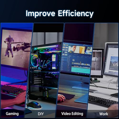 fanxiang M.2 SSD 1TB, NVMe PCIe Gen3.0 x4 2280,Read Speeds Up to 3500MB/s with Cooling Sticker, Internal Solid State Drives for Desktop, Laptop -S501Q - Image 5