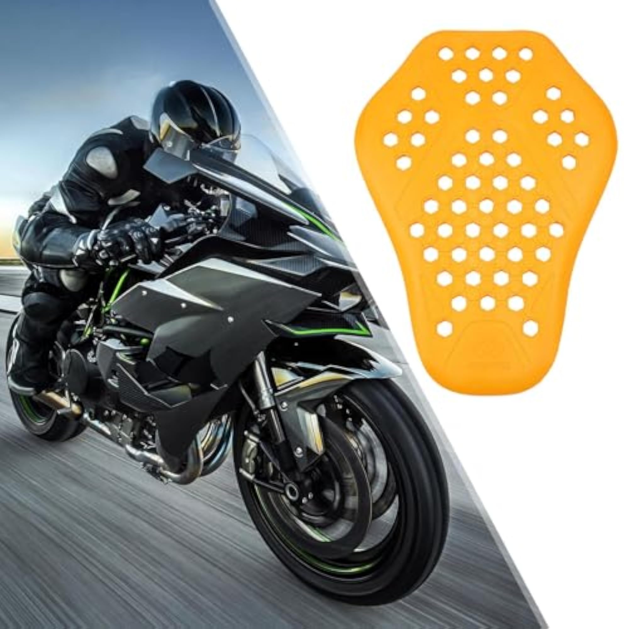 Generic Motorcycle Back Armor Protection Pad