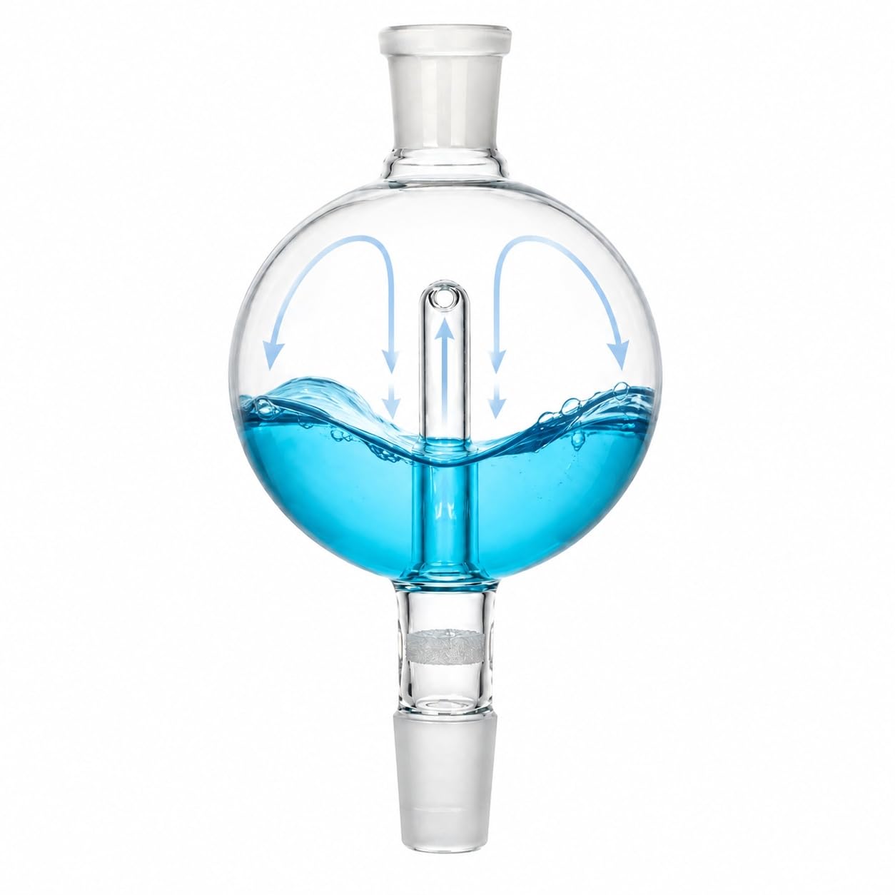 Salpicadura Trampa Choque Fritado Evaporador Rotativo-500ml 29/32 + 24/29