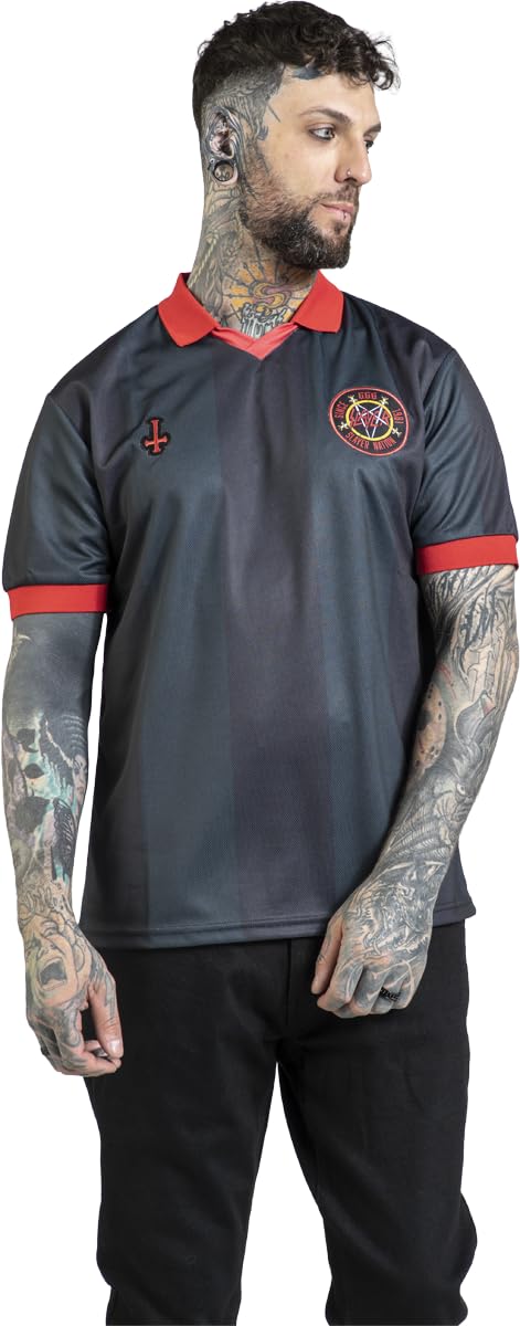 Slayer Soccer Jersey Männer Trikot Multicolor Band-Merch, Bands, Fußball