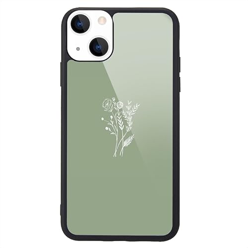 Miniatura 9 de MAYCARI Funda compatible con iPhone 13, diseño de dinosaurio de dibujos animados azules para niñas y mujeres, diseño de animales lindos animales