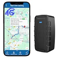 Winnes Hidden Magnetic GPS Tracker 4G 20,000mAh 240 Day Standby Real time GPS Car tracker Fleet Tracking Device Software, Security Alarms, Geofence, Speed Alert Long Battery Life Quick Set-up