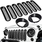 Facile à installer : il suffit d'appuyer et d'insérer jusqu'à ce que chaque clip soit entièrement engagé. Facile à installer sans enlever les inserts de cadre d'origine Jeep. Pas de découpe ou de perçage nécessaire.