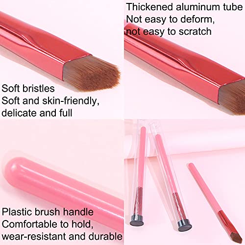 3Pcs Multi-Function Eyebrow Brush,Eyebrow Brush,Three-Dimensional Concealer Makeup Brush,Professional Eyebrow Brush,Eye Brow Concealer Contour Brush,Brow Makeup Brush Ultra Thin For Women And Girls #TOP2