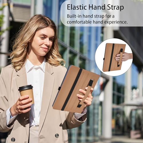 Vkooer Etui folio ze skóry PU do iPada mini 8 2026 (8,3 cala), niebieskie