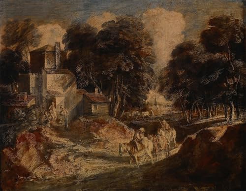 Impression Prints Toile Gainsborough - Finition Haut de Gamme Paysage Boisé