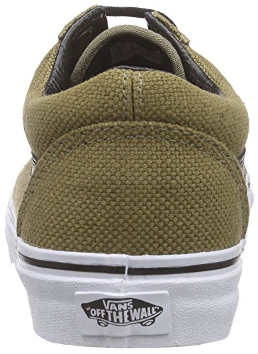 Vans Vans Unisex's Old Skool Low-Top Sneakers, Brown, 13 US