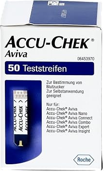 Accuchek Aviva Test Strips- 50 Count