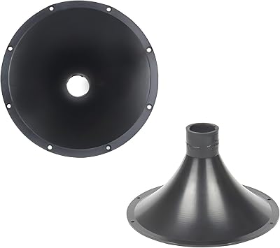 2Pcs Horn Tweeter, 204mm Treble Speaker Horn for Home Theater Professional Audio Speaker