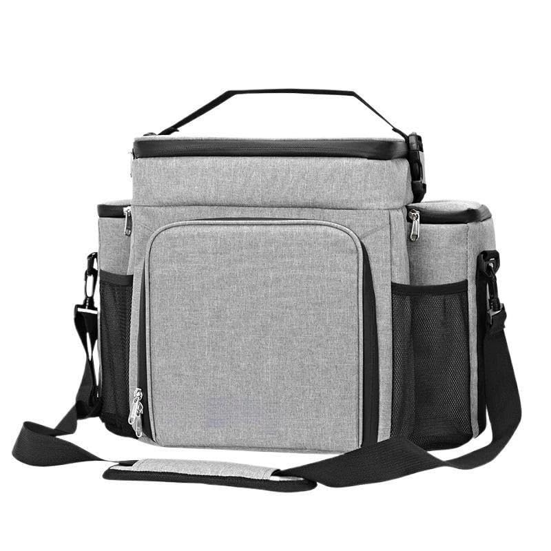 Bolsas de almuerzo for mujeres y hombres con bolsa de almuerzo con aislamiento, bolsa térmica portátil que contiene loncheras, botellas de agua y refrigerios. Mantiene la comida fresca y fresca for el