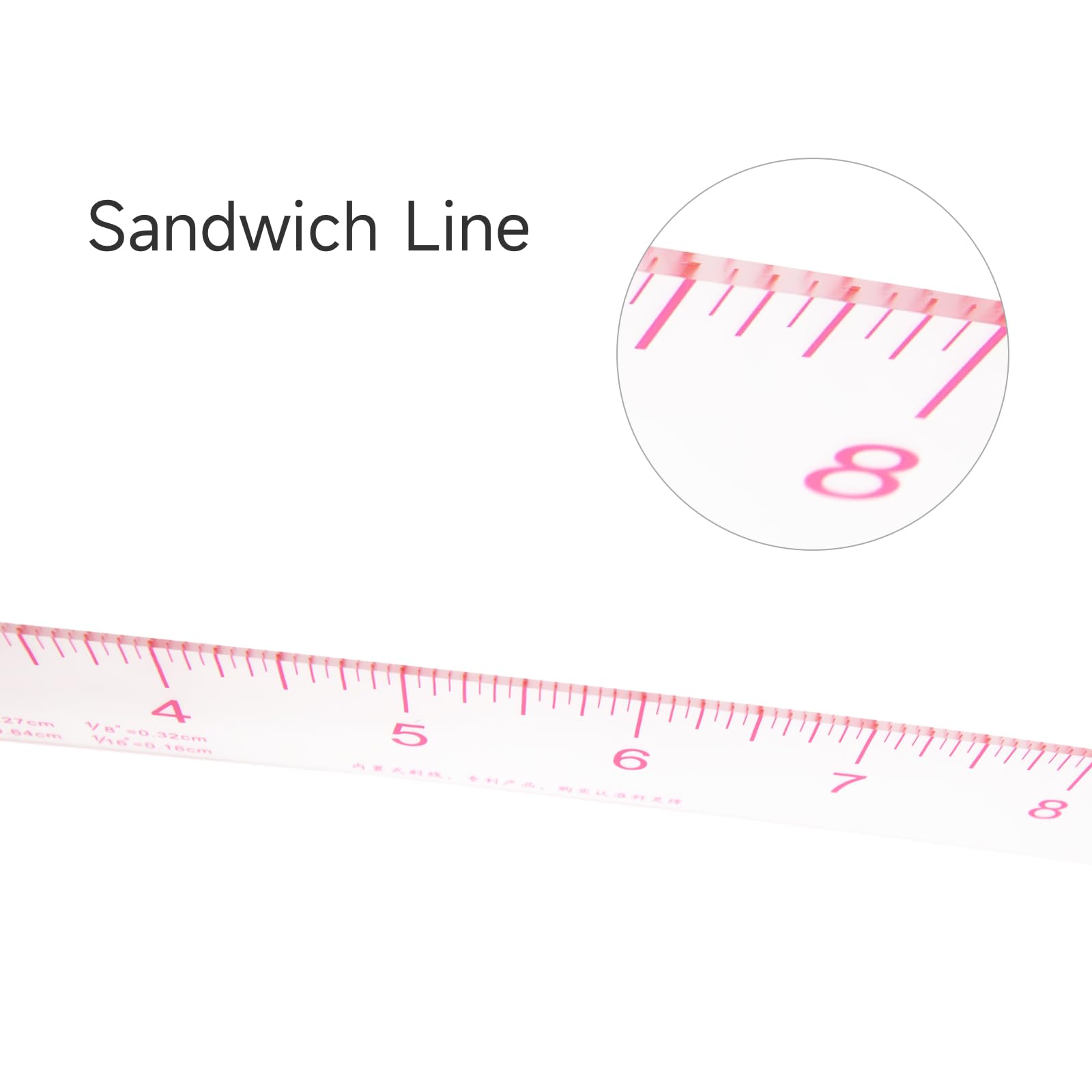 KEARING 24 Clear French Curve liniaal varieert vorm curve liniaal, sandwichlijn schaal, heupcurve liniaal, duidelijke heup meetcurve voor naaien quilten, transparante mode ontwerper liniaal