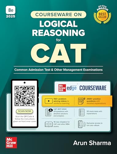 Image of Arun Sharma's CAT exam 2025-26 bundle / combo (set of 4 books) - Quantitative Aptitude (Quant) + Verbal Ability and Reading Comprehension (VARC) + Logical Reasoning (LR) + Data Interpretation (DI)