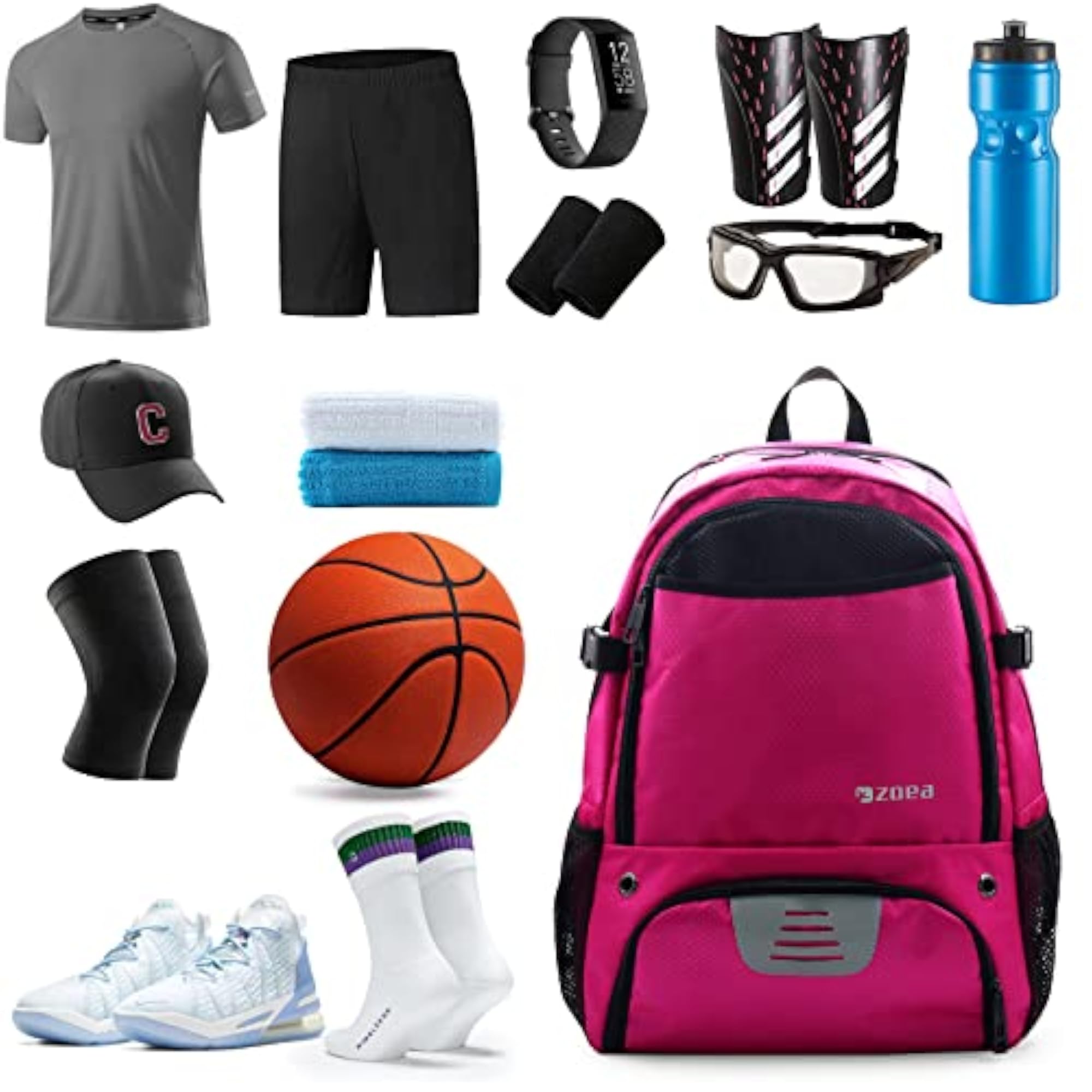 Large Basketball Bag - Backpack for Sports Gear