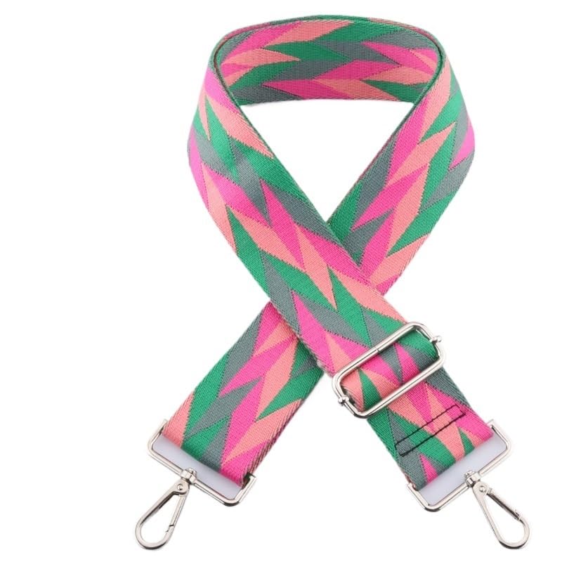 Taschenkette Bunte Schultertaschengurte 135cm Taschenzubehör Damentaschen Ersatz-Schultergurt for Tasche Taschengurt for Crossbody Kette FüR Tasche(A11,Silver Metal)