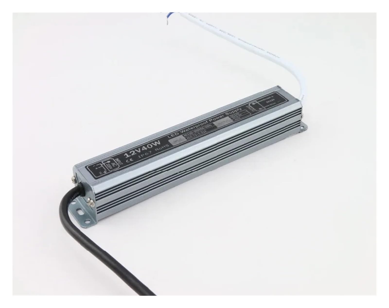 Bande nutritionnelle IP67 étanche avec transformateur AC DC 12V 3.3A 40W