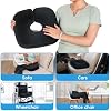 wefaner Donut Pillow Tailbone Pain Relief Bed Sore Pillow,Hemorrhoid Pillow,Butt Donut Cushion for Hemorrhoids,After Surgery,Pregnancy, Pressure Sores.