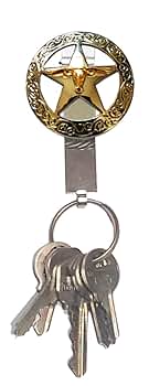 Amazon.com: Texas Longhorn Star Concho Out of the Pocket Key
