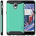 OnePlus 3T / OnePlus 3 Case, TUDIA Slim-Fit Heavy Duty [Merge] Extreme Protection/Rugged but Slim Dual Layer Case for OnePlus 3T, OnePlus 3 (Mint)