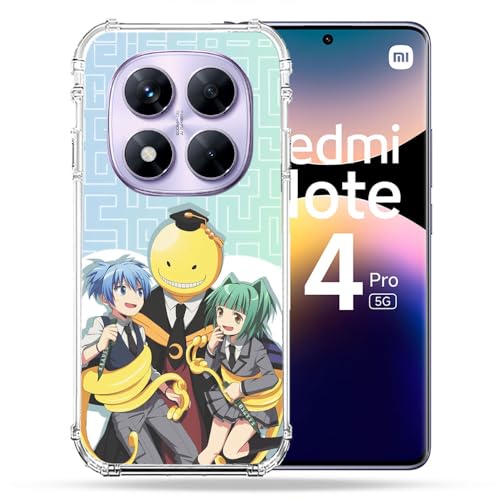 Coque Kuro Trio Assassination Classroom Xiaomi Redmi Note 14 Pro 5G idée cadeau