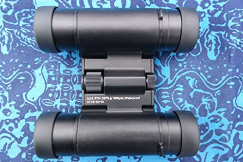 Hawke Sport Optics Sapphire Compact 10X25 Binoculars, Black #TOP4