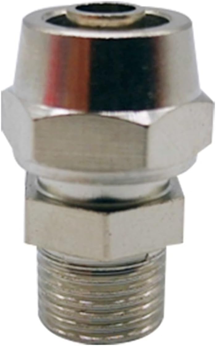 PC4 6 8mm Pipe Tube to -M8 M10 M12 M14 Trachea Quick Screw Connector Copper Pneumatic Components Fast Twist Joint Pc 30/50Pcs(PC6-M10,30PCS)