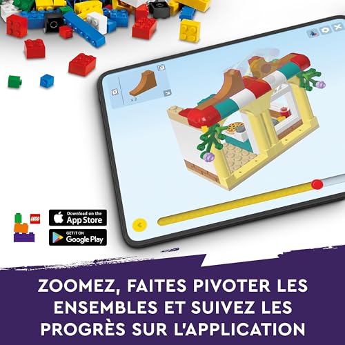 LEGO Friends Le Centre de Sauvetage en Mer - Jouet de Vétérinaire avec Figurines Loutre, Hippocampe et Tortue - Jeu pour Les Amoureux des Animaux Marins - Idée Cadeau pour Enfants Dès 7 Ans 41736