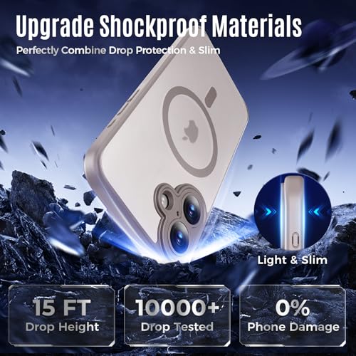 Image of Symcele Designed for iPhone 16 Case, Natural Titanium