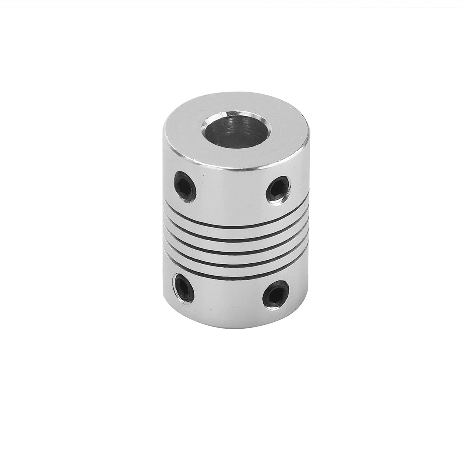 SUOFEILAIMU-PHONE CASE Metal Coupler 1PC Aluminium Alloy for Motor Jaw Shaft Coupler Flexible Coupling OD 19x25mm (Inner Diameter : 6x6mm)