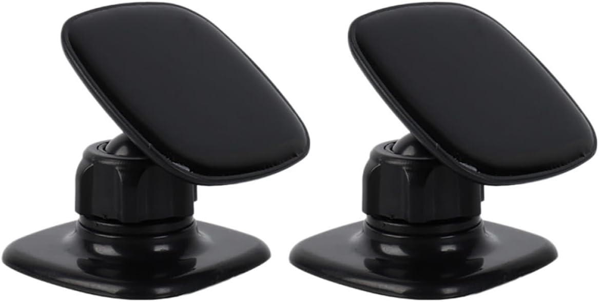 MAGICLULU Adjustable Car Phone Brackets Black 2pcs for Smartphones, ABS