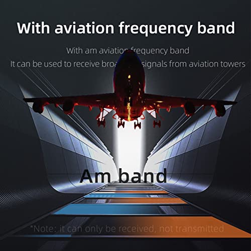 2 Way Radios Walkie Talkies Long Range Air Band 5000 Mah Battery Noaa Weather Radio Gifts For Hiking, Camping Ksun Uv78D #TOP3