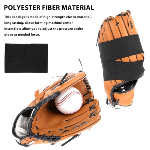 image for Vin Beauty 2 PCS Glove Wrap Band Baseball Glove Strap, Softball and Ba