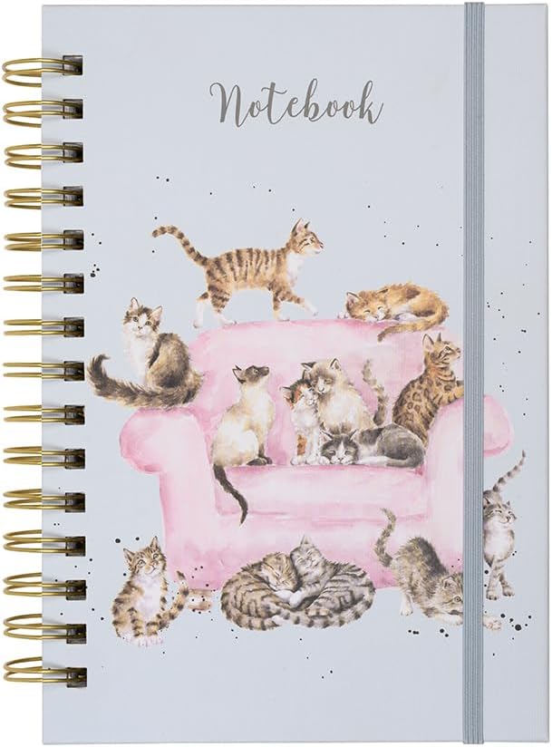 Wrendale Designs by Hannah Dale Cattitude' Cat Notebook