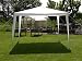 Produktbild Gartenzelt Pavillon 3x3 Meter Partyzelt Camping Garten Zelt Plane weiß Party Freizeit Festival Veranstaltung Pavillion