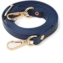 bag strap 120cm Long Adjustable PU Leather Bag Strap Women Shoulder Bag Strap Replacement Bag Strap For Crossbody Bags Accessories Hot replacement bag strapBlue