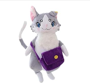 Amazon アニメキャラクター猫パックぬいぐるみかわいいソフト小動物エルフぬいぐるみコレクション装 飾ギフト25cm ぬいぐるみ おもちゃ