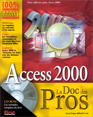 Télécharger Access 2000, la Doc des Pros Livre PDF Gratuit