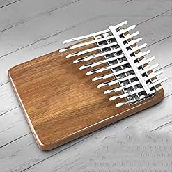 WYKDL Kalimba 17 Touches Thumb Piano avec Hardshell Case Study Instruction Tuning Marteau Anniversaire Piano Finger Bois… - Les Beatles, Paul McCartney, John Lennon, RIngo Starr, George Harrison WYKDL Kalimba 17 Touches Thumb Piano avec Hardshell Case Study Instruction Tuning Marteau Anniversaire Piano Finger Bois… – Image 2