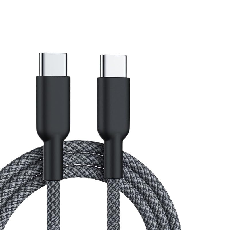 Cable C a C Typec de carga rápida*/ing charg*/ing Cable de datos móviles PD60W (morado, 1 m)