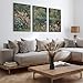 Farmhouse Abstract Landscape Wall Art Vintage Oil Painting Prints Vintage Spring Wildflower Wall Art Impressionist Garden Pond Floral Poster Set of 3 for Living Room Bedroom Home 12x16 Inch Unframed