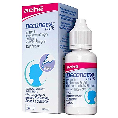 Decongex Plus Solução Oral com 20 mL