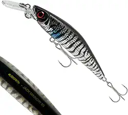 Isca Artificial para Tucunaré Jack Minnow 85 Meia Água (CR39)