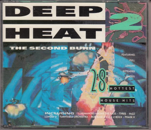 Deep Heat 2 - The Second Burn: 28 Hottest House Hits [Featuring Full Length Extended Mixes] (1989) [Double CD]