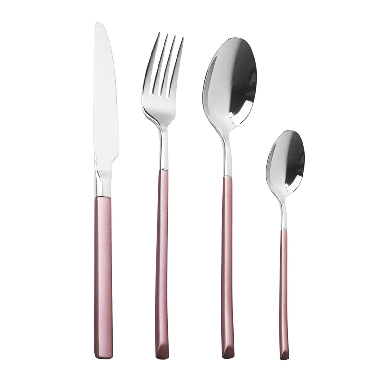 Ensemble de couverts 16 pièces en acier inoxydable 304 ensemble de couverts de cuisine ensemble de vaisselle couteau fourchette cuillère vaisselle argenterie fournitures pour le dîner cadeau